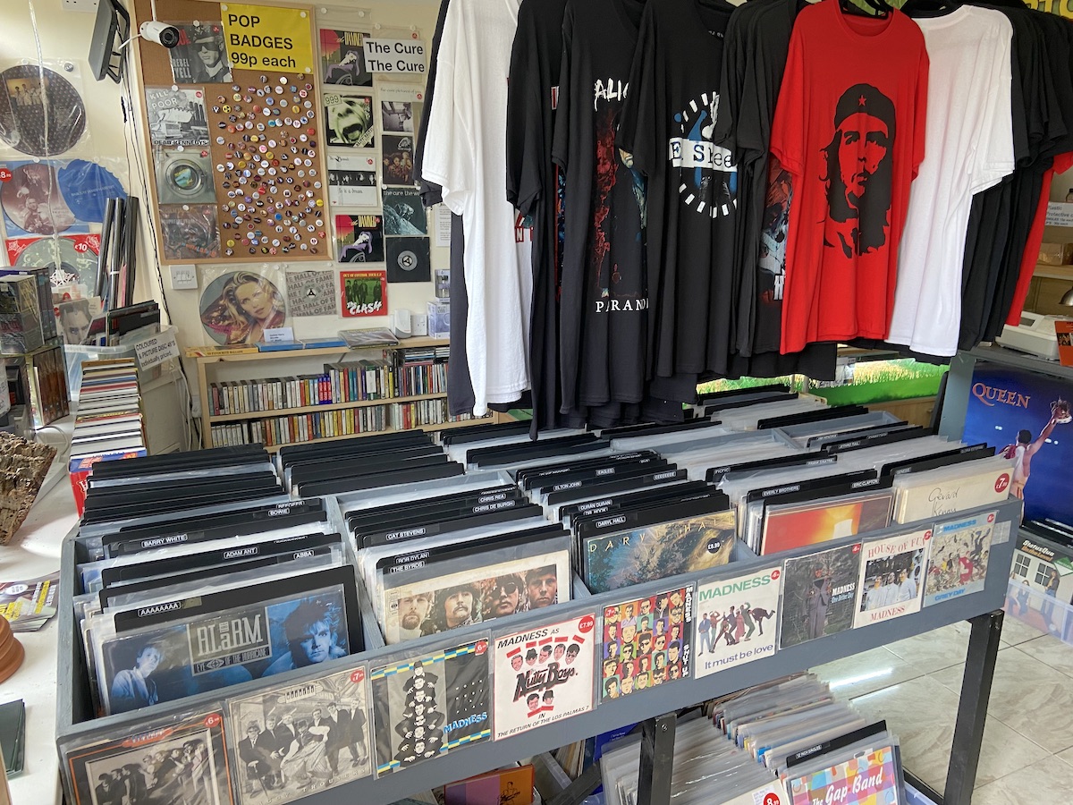 photo of inside the shop
